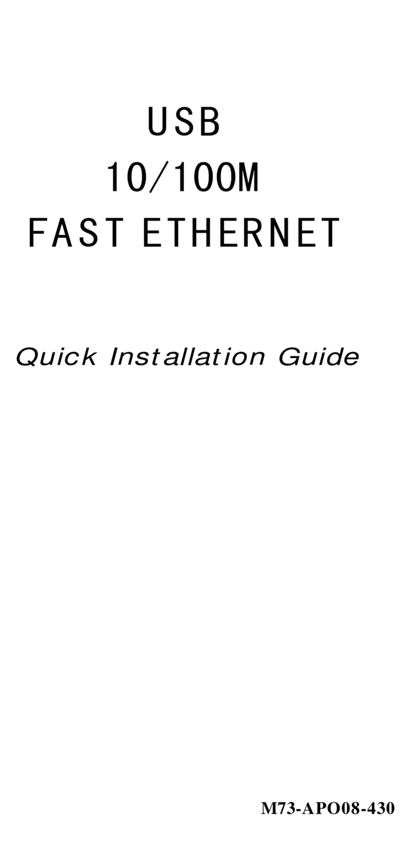 TRENDnet TU-ET100plus Bedienungsanleitung