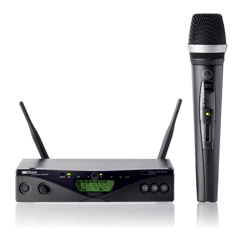 AKG WMS 450 - SERVICE Bedienungsanleitung
