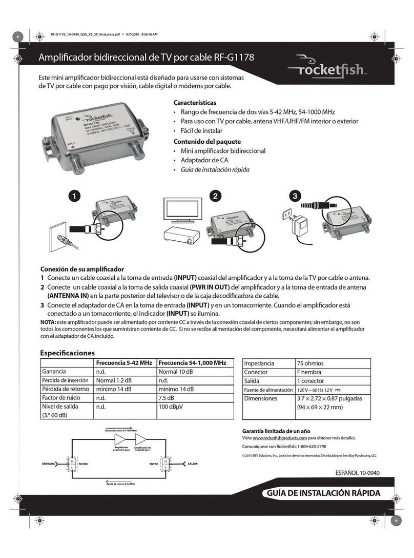 Rocket Fish RF-G1178 Bedienungsanleitung