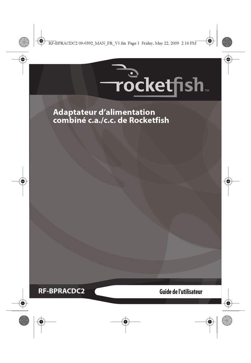 Rocket Fish RF-BPRACDC2 Bedienungsanleitung Rocket Fish RF-BPRACDC2 Bedienungsanleitung