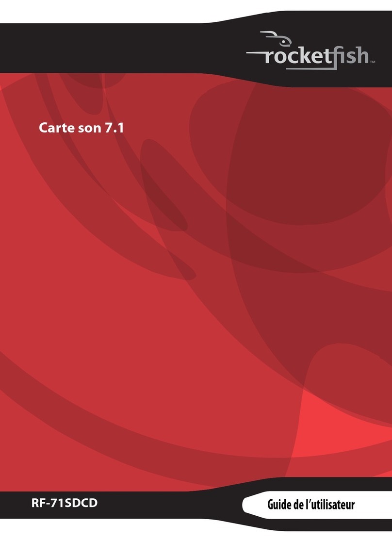 Rocket Fish RF-71SDCD Kurzanleitung