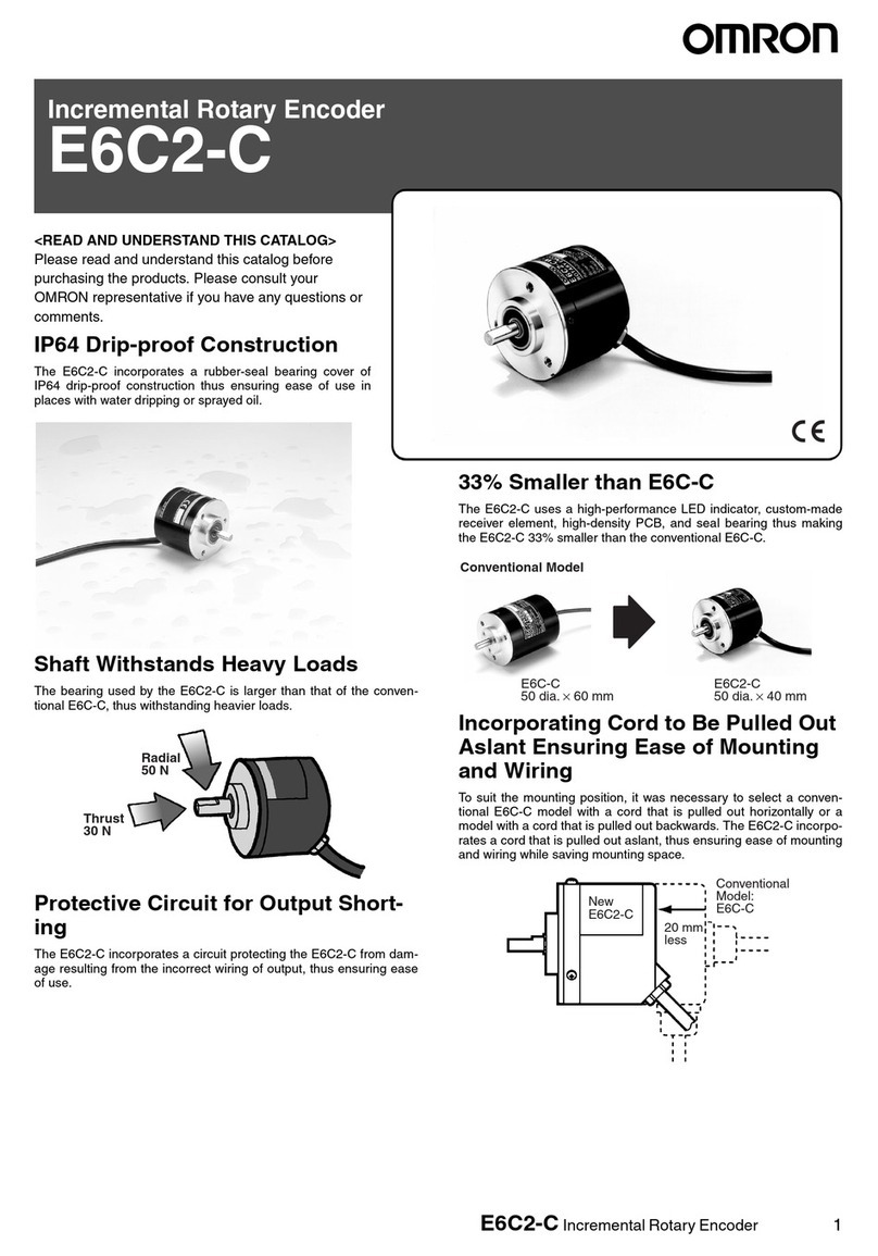Omron E6C2-C Bedienungsanleitung