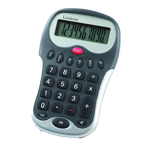 LEXIBOOK E20 Bedienungsanleitung