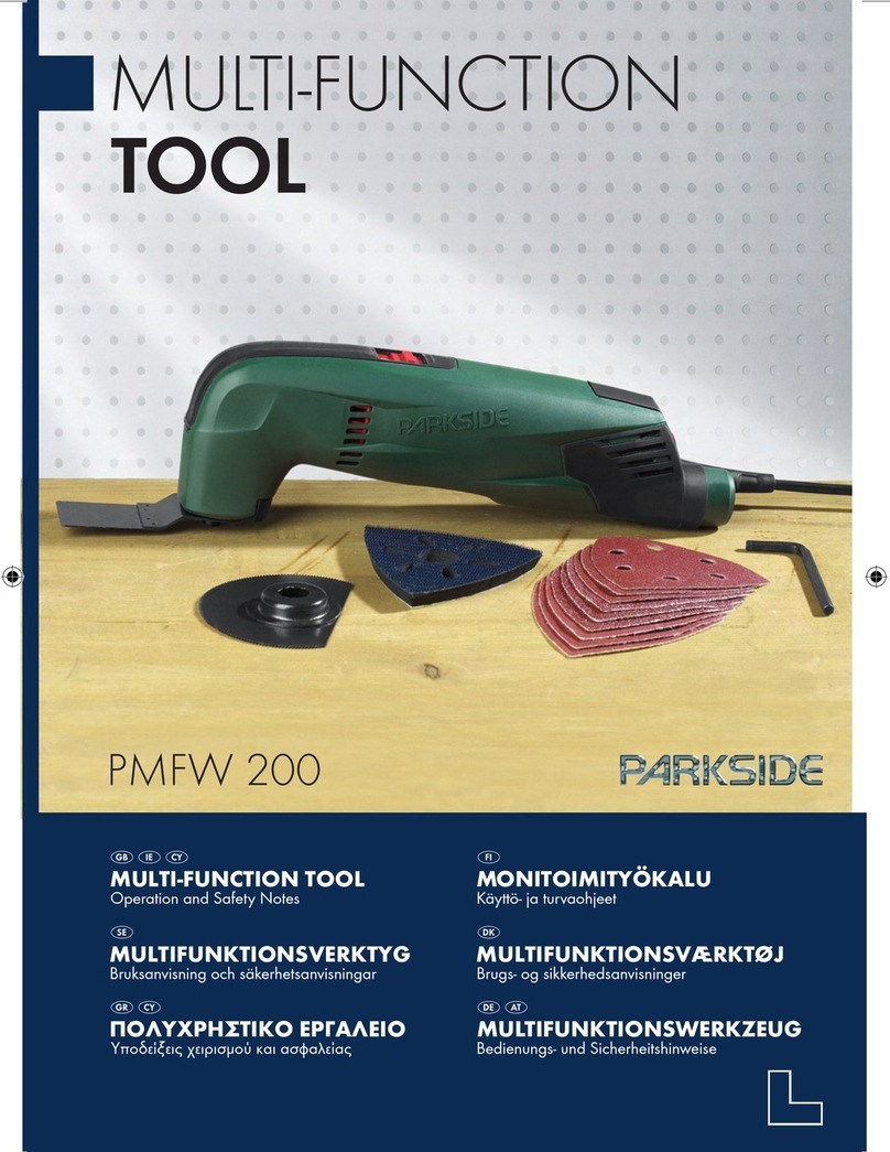 Parkside KH 3027 MULTI-FUNCTION TOOL Bedienungsanleitung