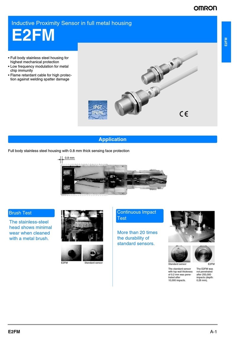 Omron E2FM - Bedienungsanleitung