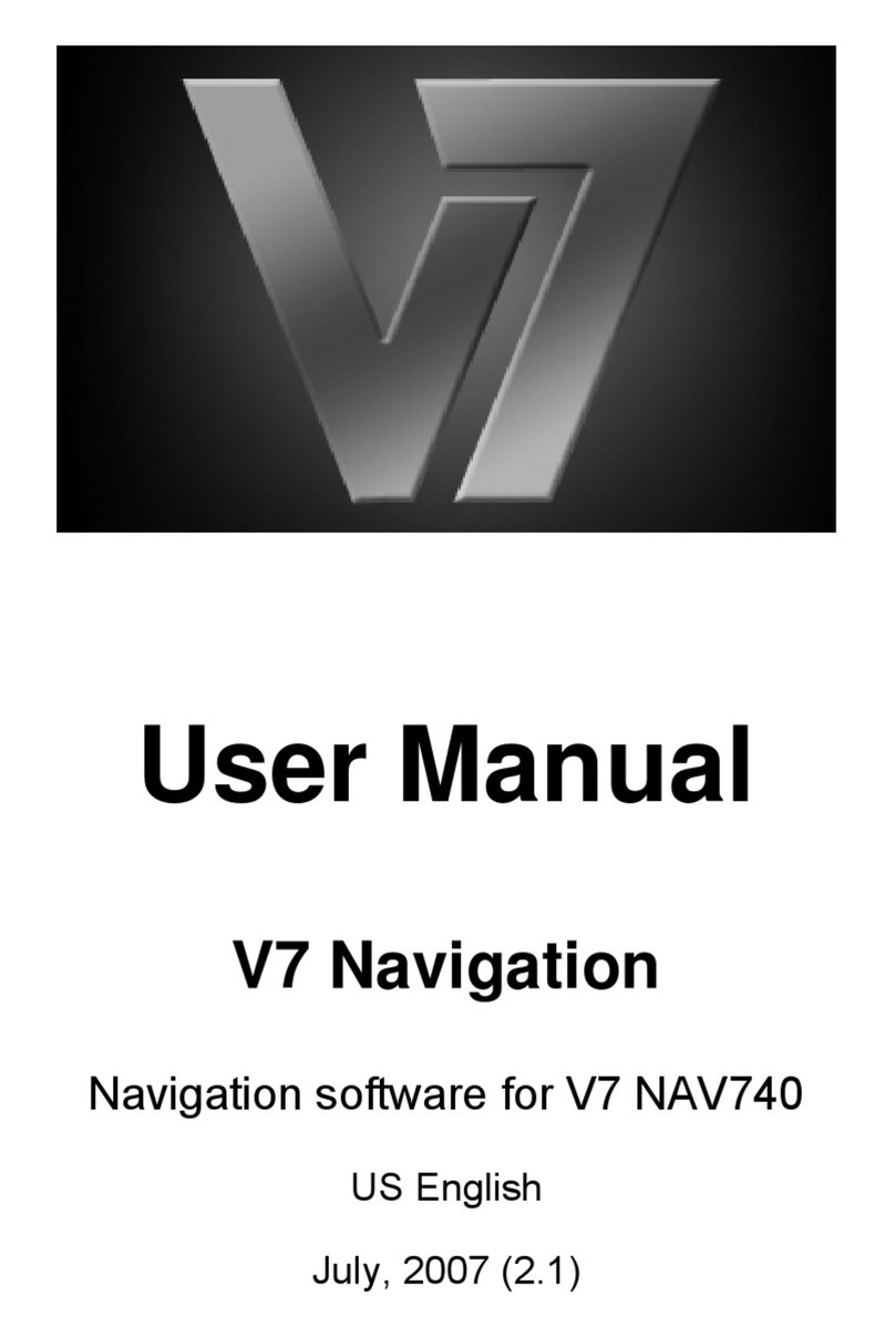 V7 NAV740 Bedienungsanleitung