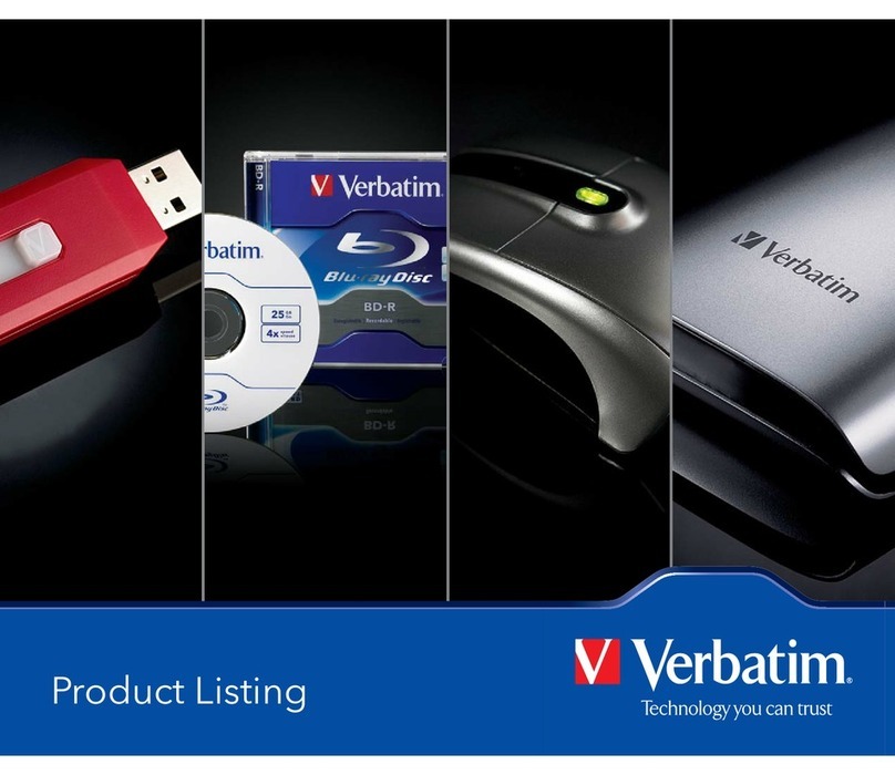 Verbatim 96527 Handbuch Verbatim 96527 Handbuch