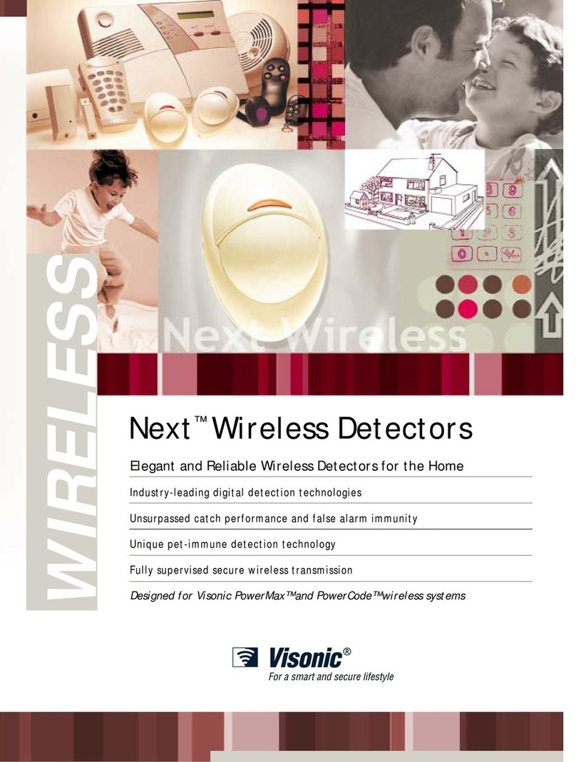 Visonic MCM-140 Bedienungsanleitung