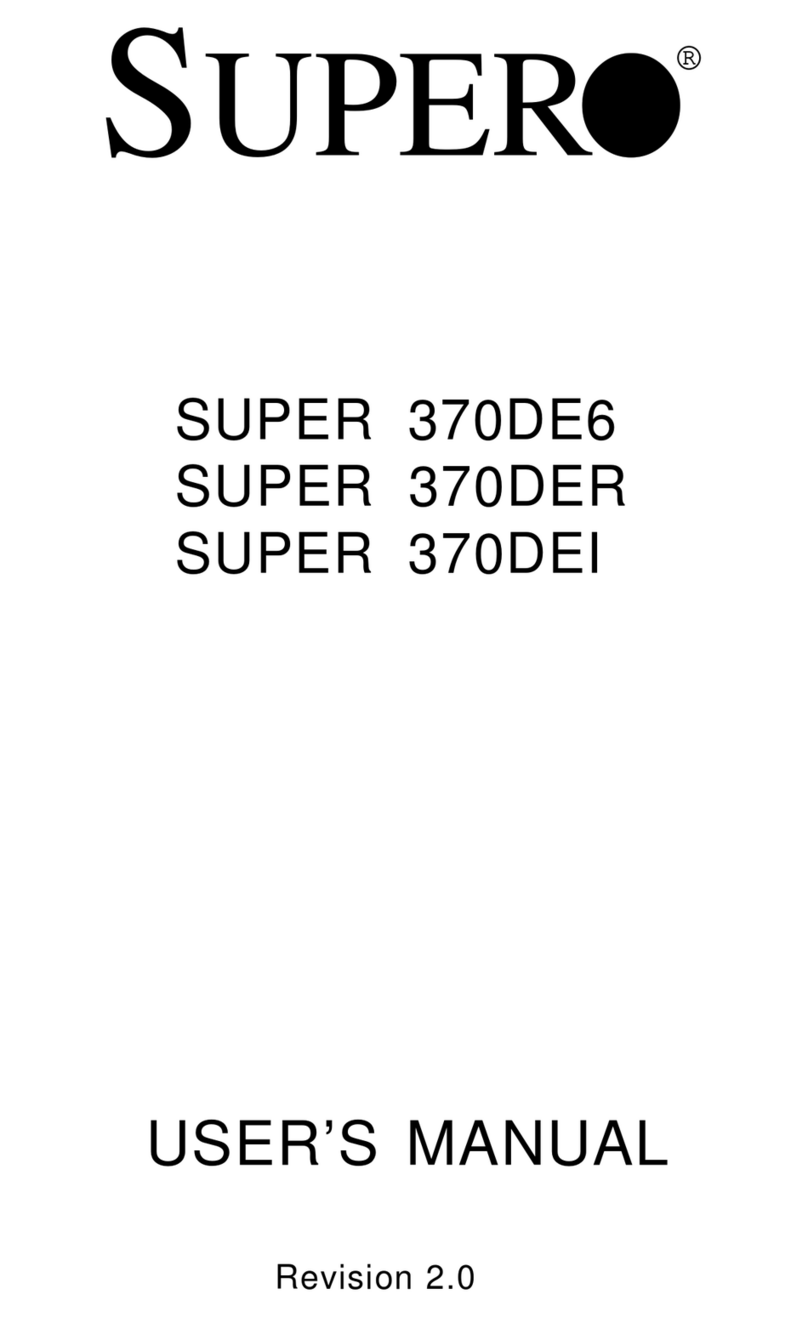 Supero Super 370DE6 Bedienungsanleitung