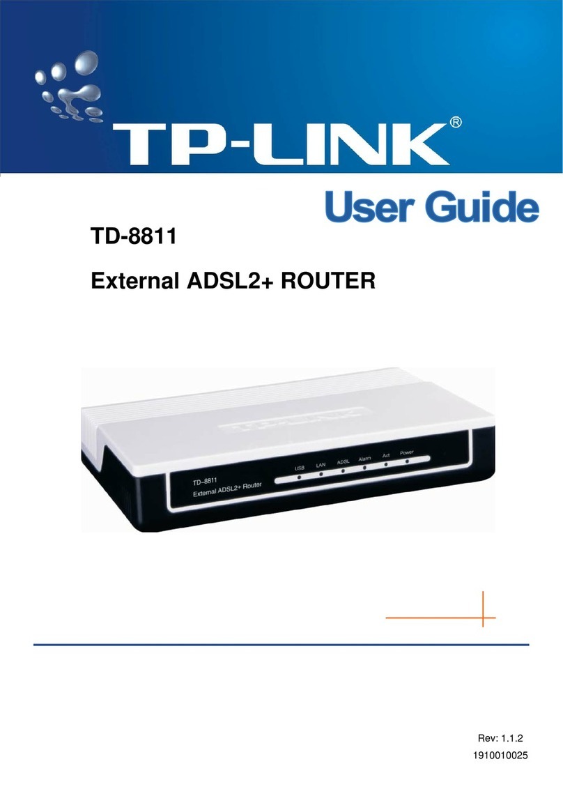 TP-Link TD-8811 Bedienungsanleitung