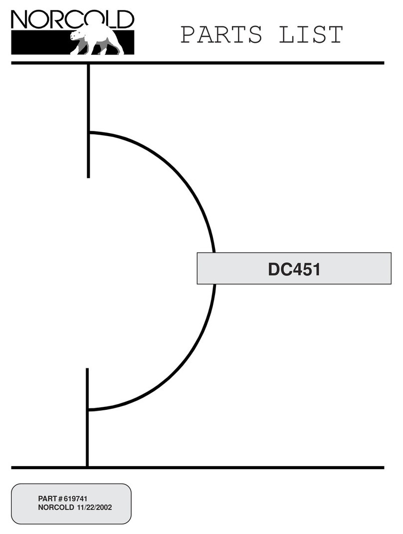 Norcold DC-451 Bedienungsanleitung Norcold DC-451 Bedienungsanleitung
