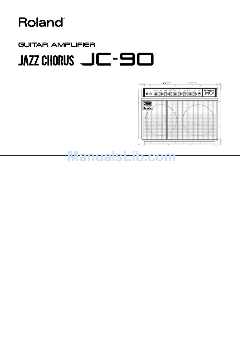 Roland Jazz Chorus JC-90 Bedienungsanleitung