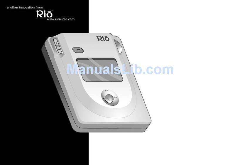 Rio Eigen Bedienungsanleitung