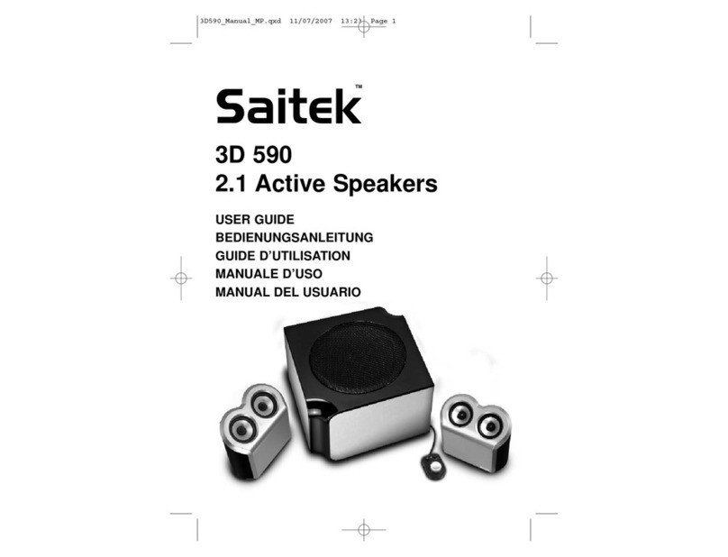 Saitek 3D 590 Bedienungsanleitung Saitek 3D 590 Bedienungsanleitung