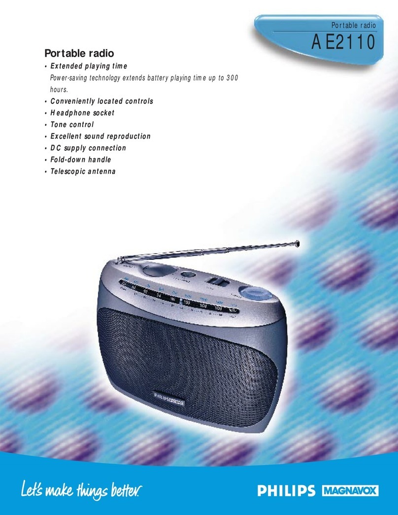 Philips AE2110 Bedienungsanleitung