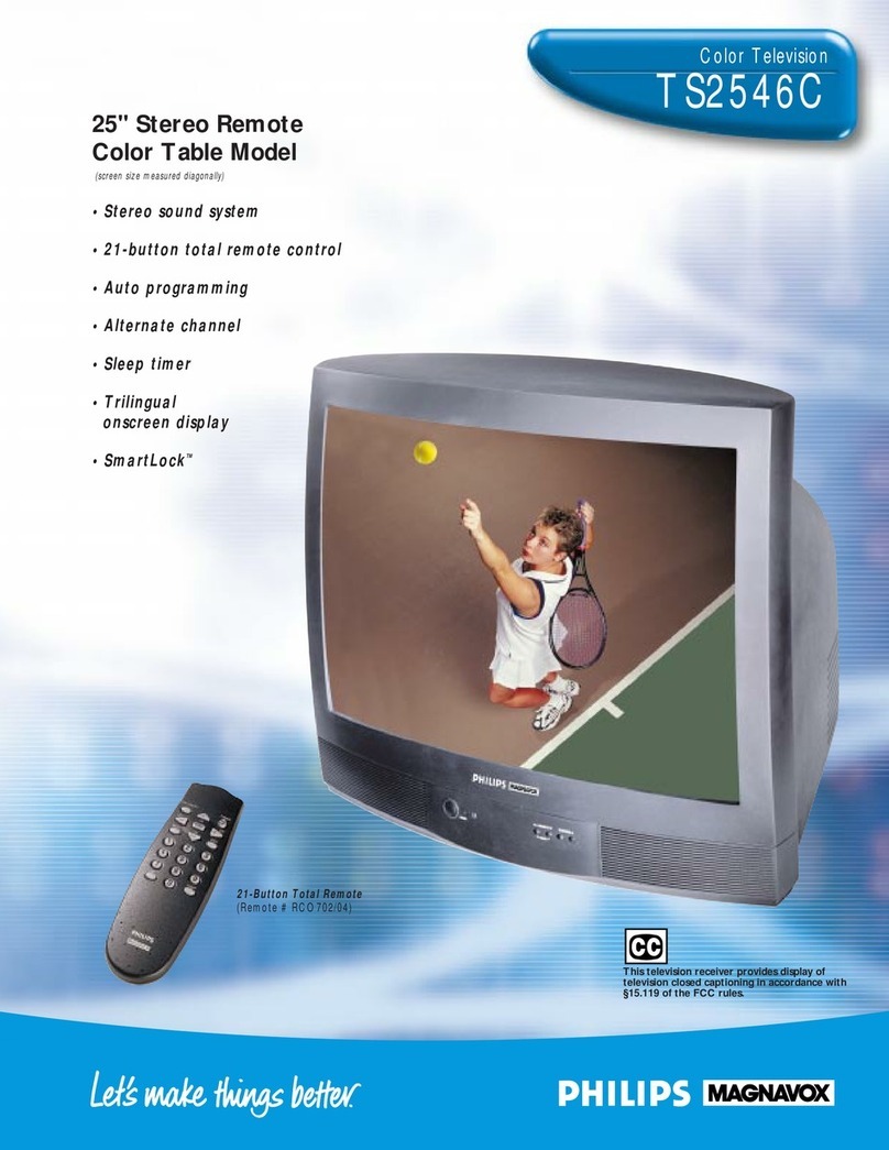 Philips TS2546C Bedienungsanleitung