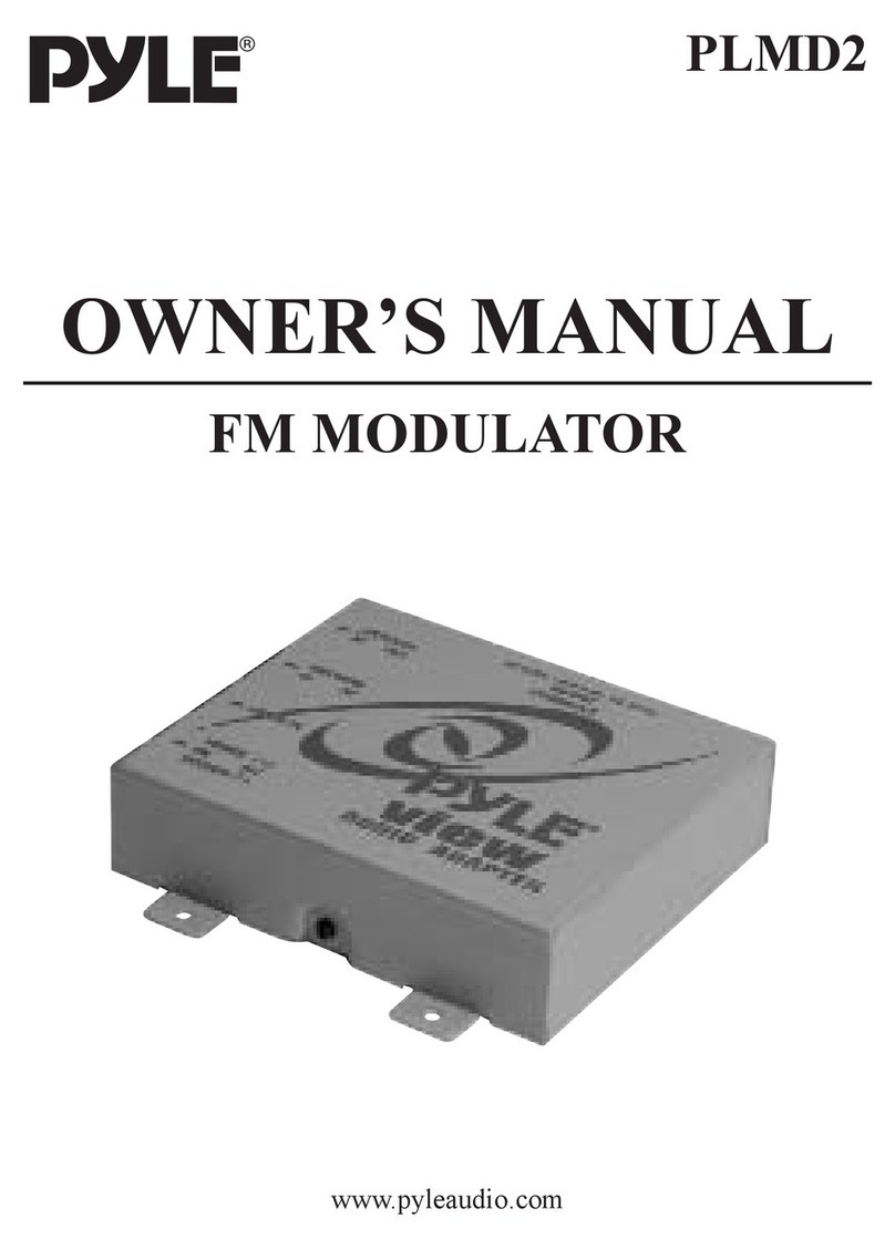Pyle PLMD2 Bedienungsanleitung