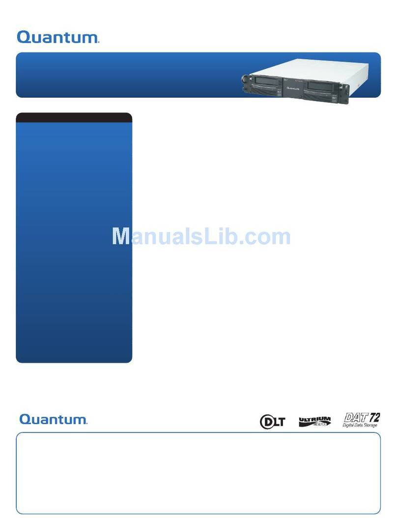 Quantum DLT-V4 Bedienungsanleitung