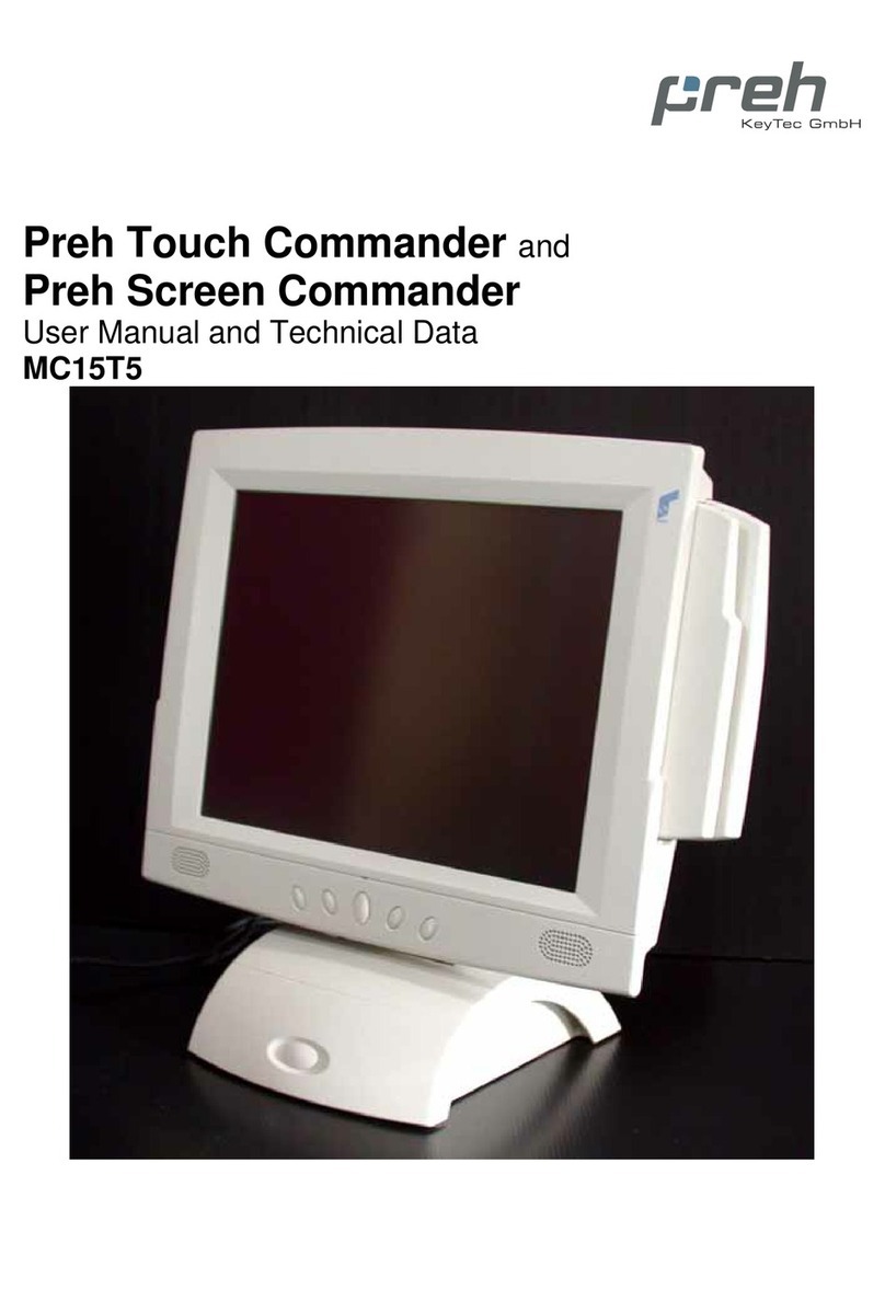 Preh MC15T5 Bedienungsanleitung