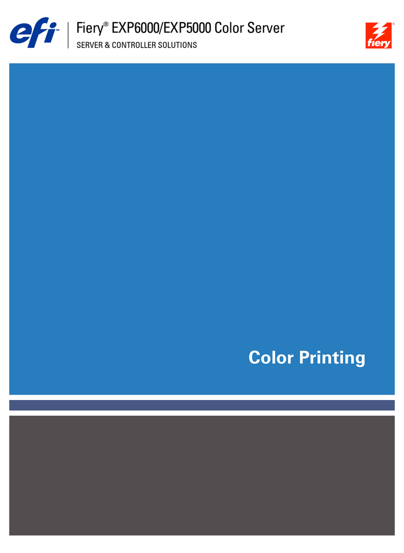 EFI DocuColor 5252 Handbuch