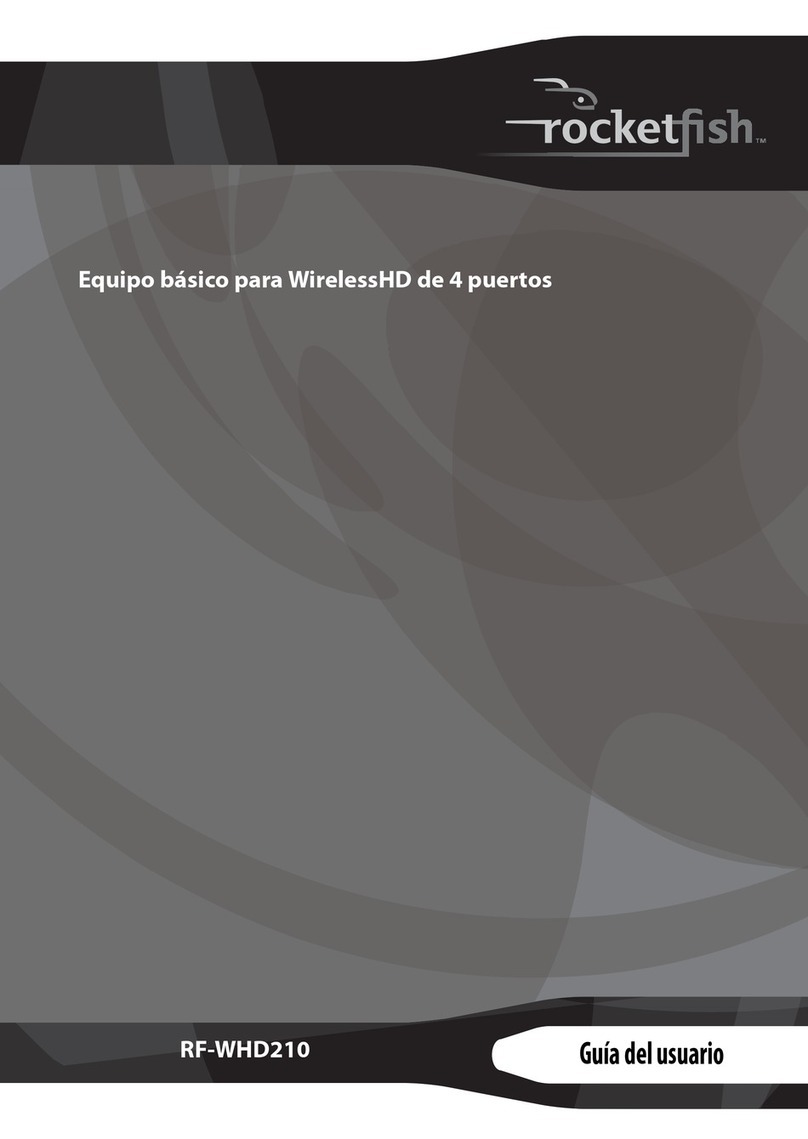 Rocket Fish RF-WHD210 Kurzanleitung