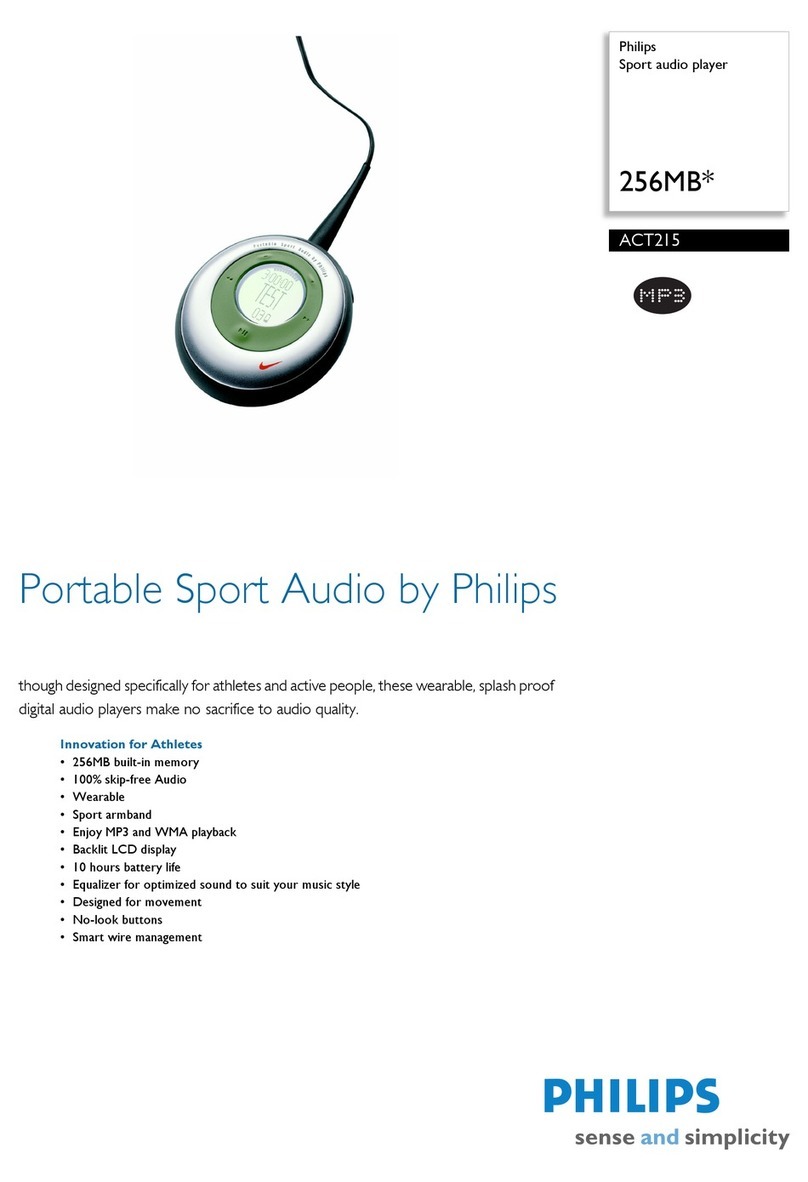 Philips ACT215/00C Bedienungsanleitung