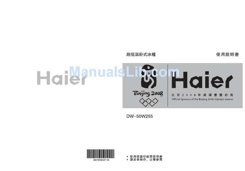 Haier DW-50W388 Bedienungsanleitung