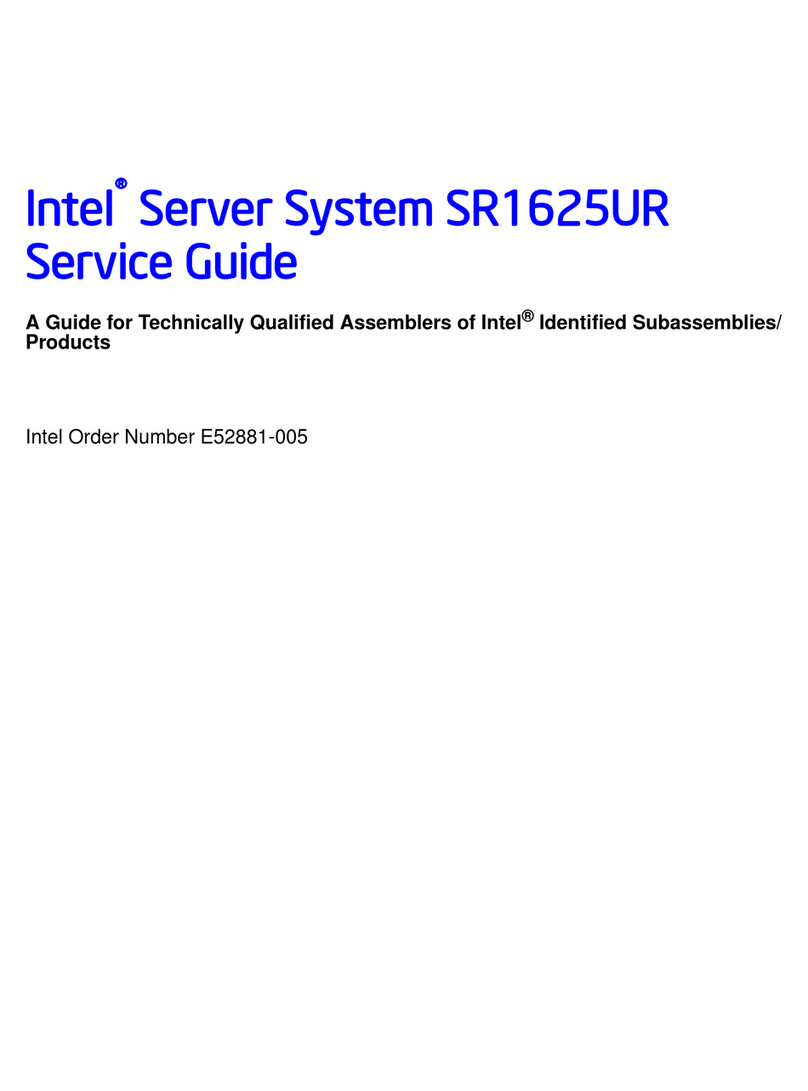 Intel SR1625UR - Server System - 0 MB RAM Bedienungsanleitung