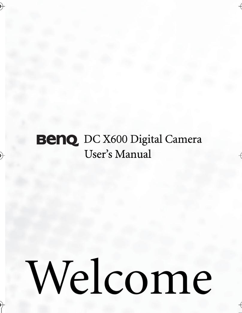 BenQ DC X600 Bedienungsanleitung