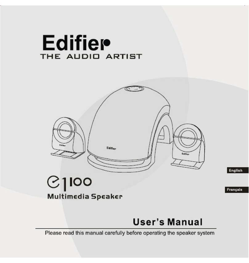 EDIFIER E1100 Bedienungsanleitung