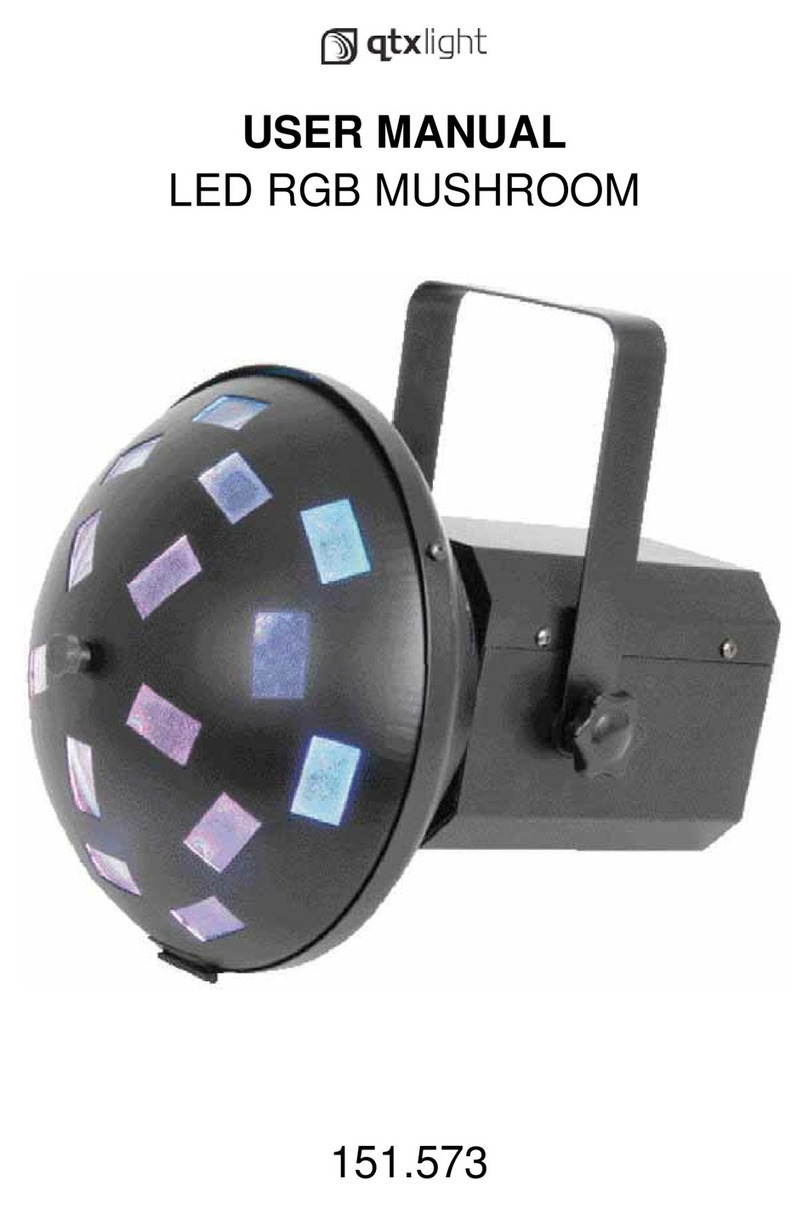 QTX Light 151.573 Bedienungsanleitung QTX Light 151.573 Bedienungsanleitung