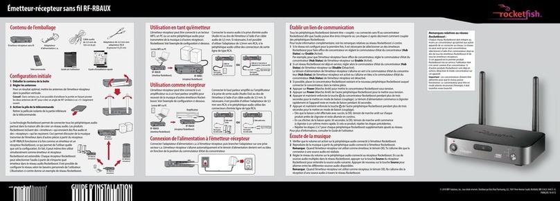 Rocket Fish RF-RBAUX Bedienungsanleitung