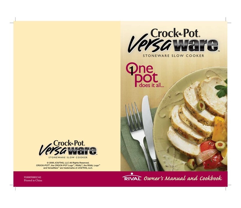 Crock-Pot VERSA WARE Bedienungsanleitung