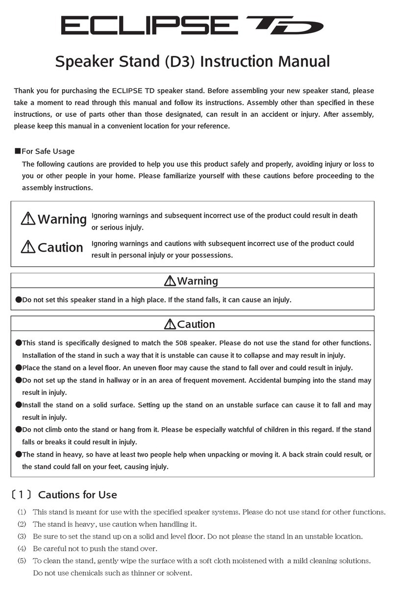 Eclipse TD D3 Bedienungsanleitung