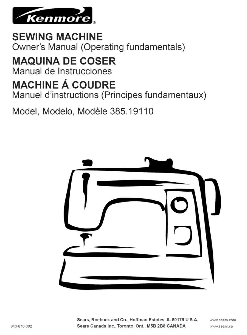 Kenmore 385.19110 Bedienungsanleitung
