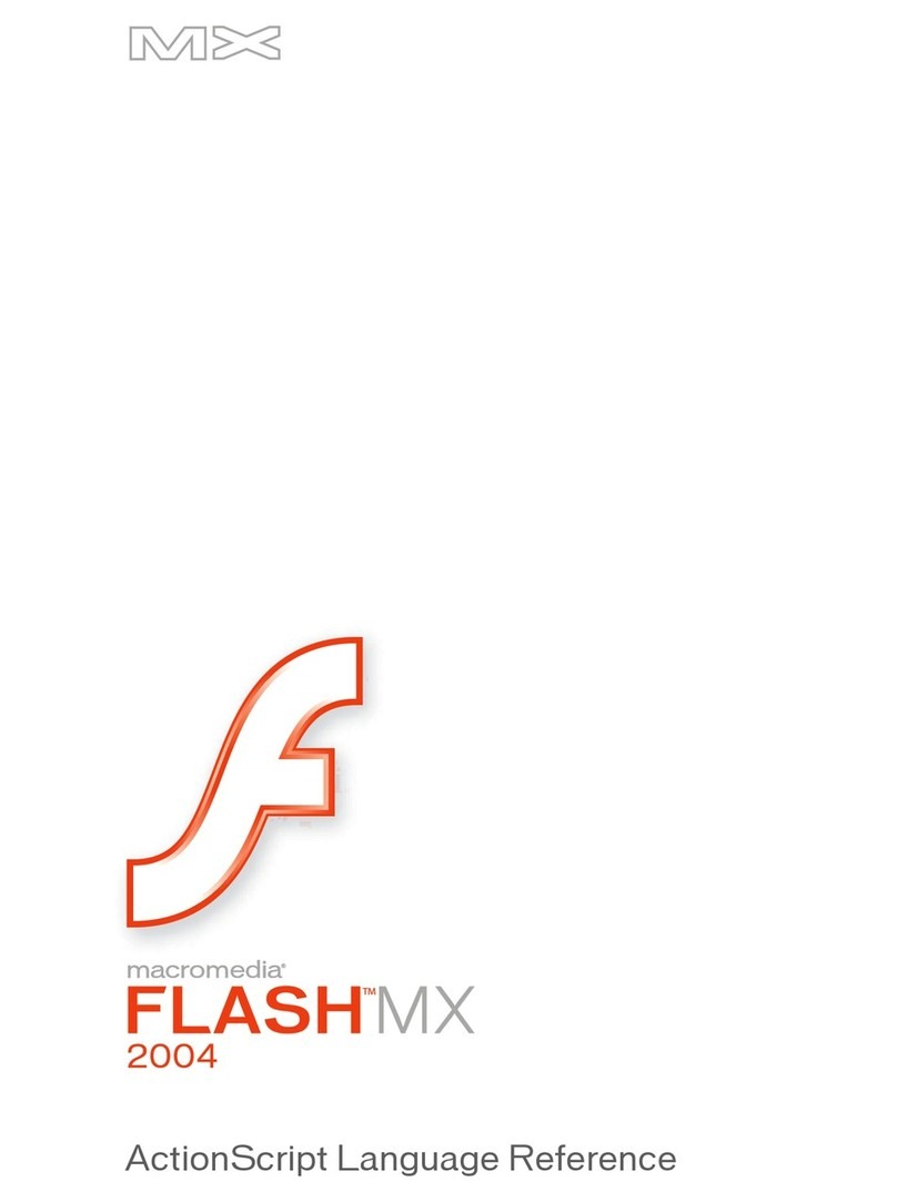 MACROMEDIA FLASH MX 2004-ACTIONSCRIPT LANGUAGE Service-Handbuch