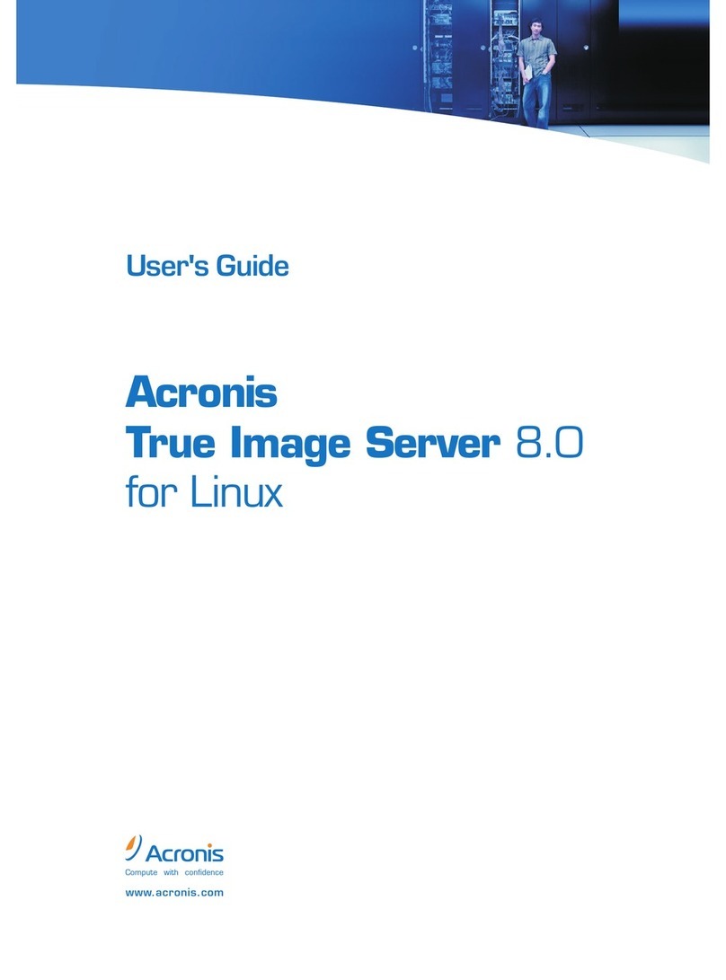 ACRONIS TRUE IMAGE SERVER 8.0-LINUX Bedienungsanleitung ACRONIS TRUE IMAGE SERVER 8.0-LINUX Bedienungsanleitung
