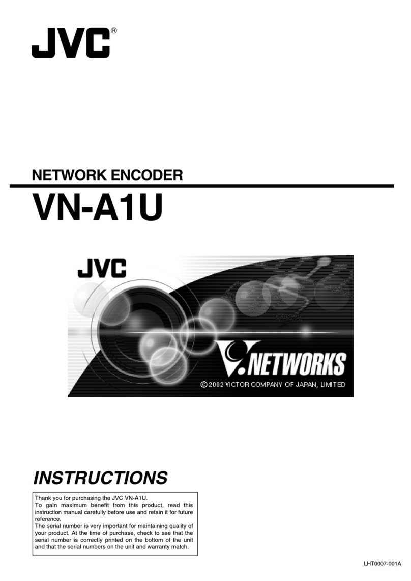 JVC VN-A1U - Network Encoder Bedienungsanleitung