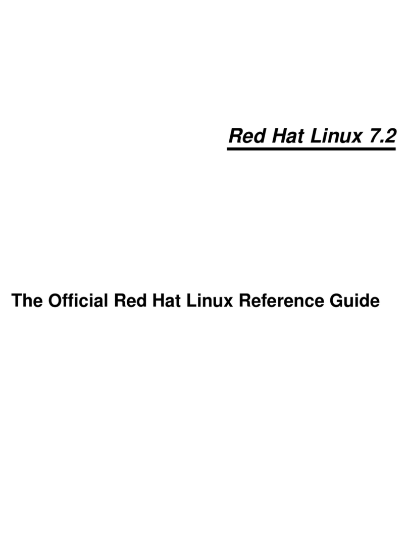Red Hat LINUX 7.2 - OFFICIAL LINUX CUSTOMIZATION... Bedienungsanleitung