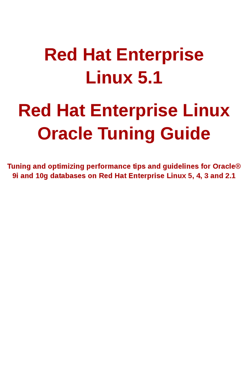 Red Hat ENTERPRISE LINUX 5.1 - LINUX ORACLE Kurzanleitung