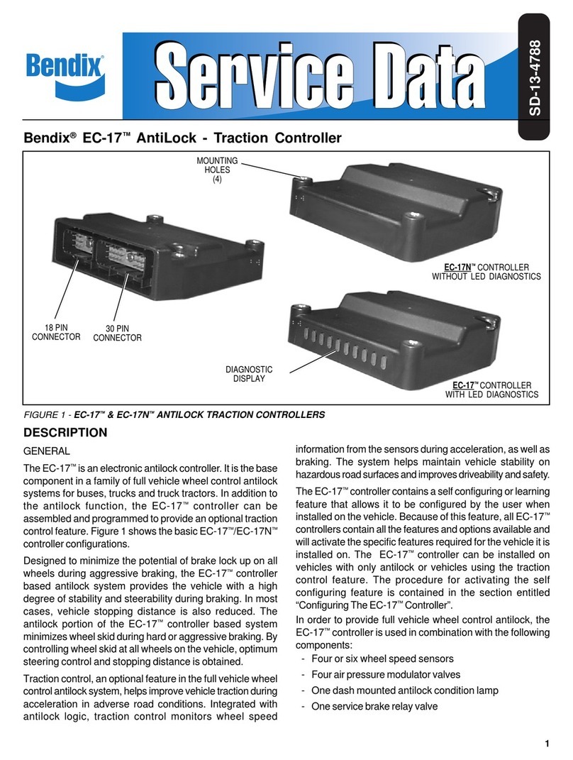 BENDIX EC-17 ANTILOCK TRACTION CONTROL Bedienungsanleitung