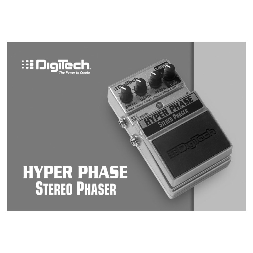 digi-tech HYPERPHASE Bedienungsanleitung