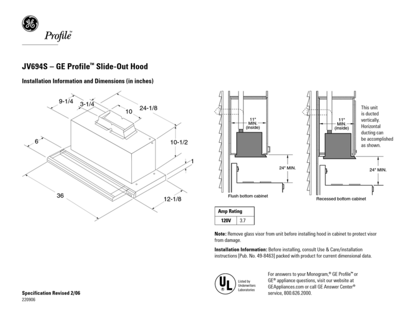 GE JV694SBB Service-Handbuch