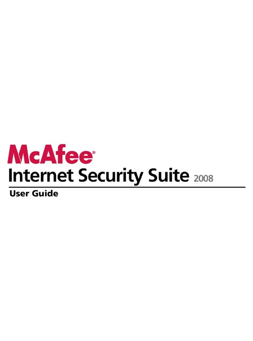 McAfee INTERNET SECURITY 2008 Bedienungsanleitung