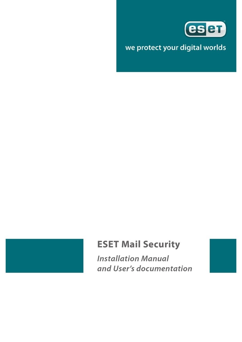 ESET MAIL SECURITY Bedienungsanleitung ESET MAIL SECURITY Bedienungsanleitung