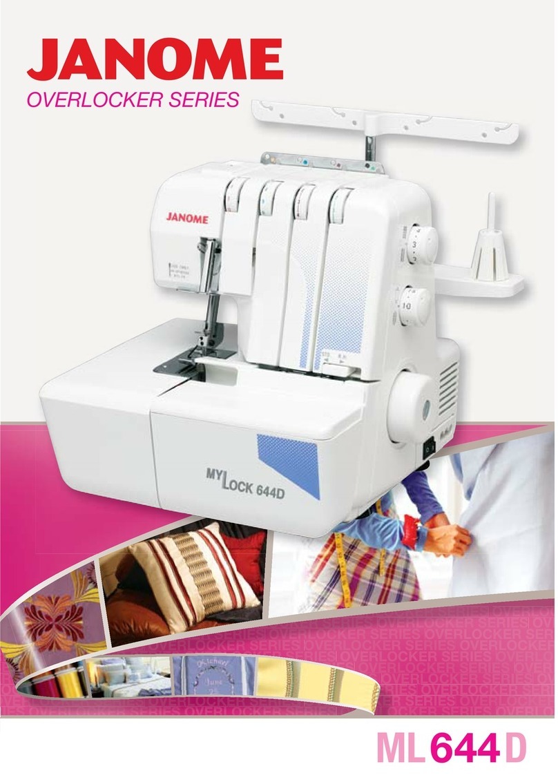 Janome ML644D Bedienungsanleitung