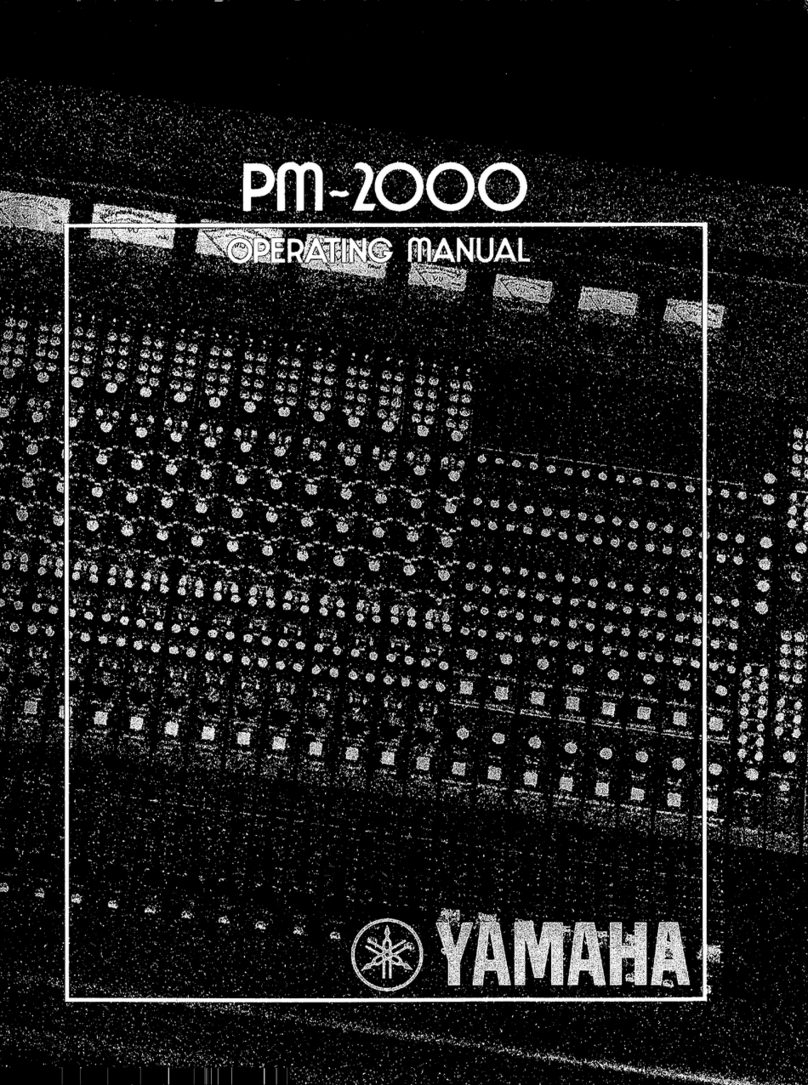 Yamaha PM-2000 Bedienungsanleitung