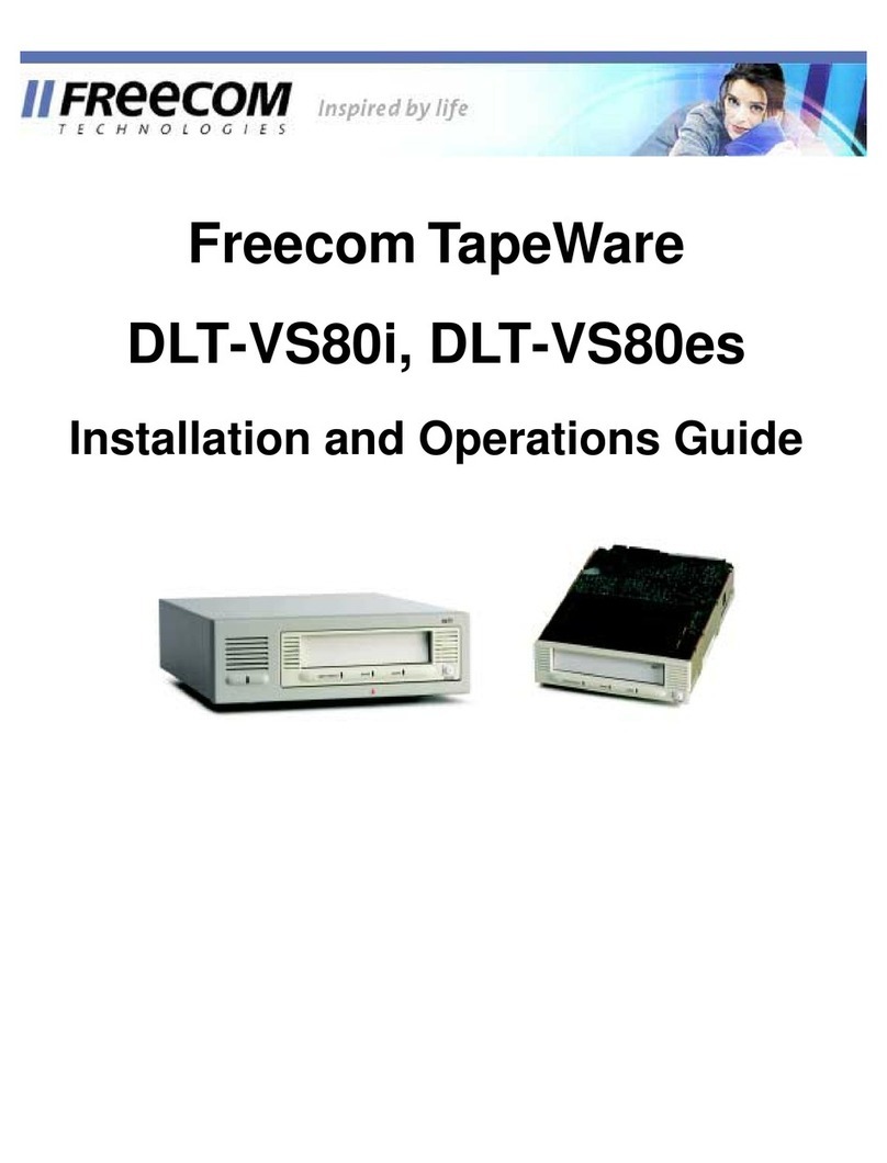 Freecom ValueLoader DLT VS80 Betriebsanleitung