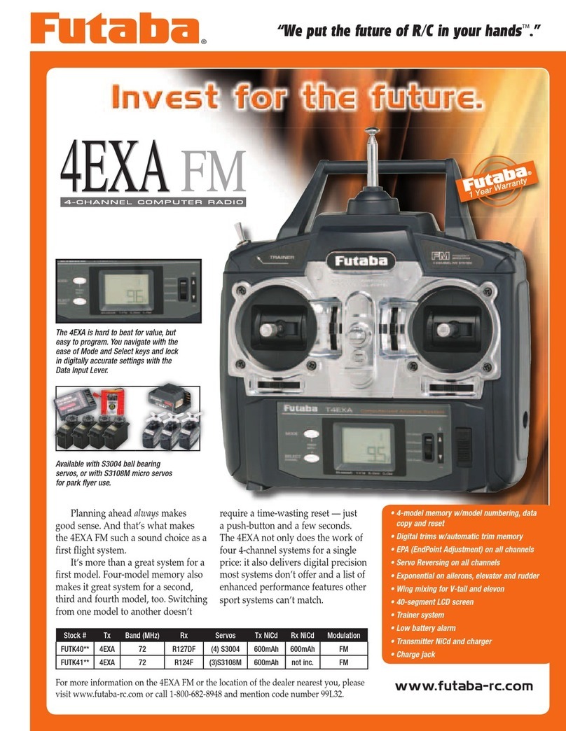 FUTABA 4EXA Bedienungsanleitung
