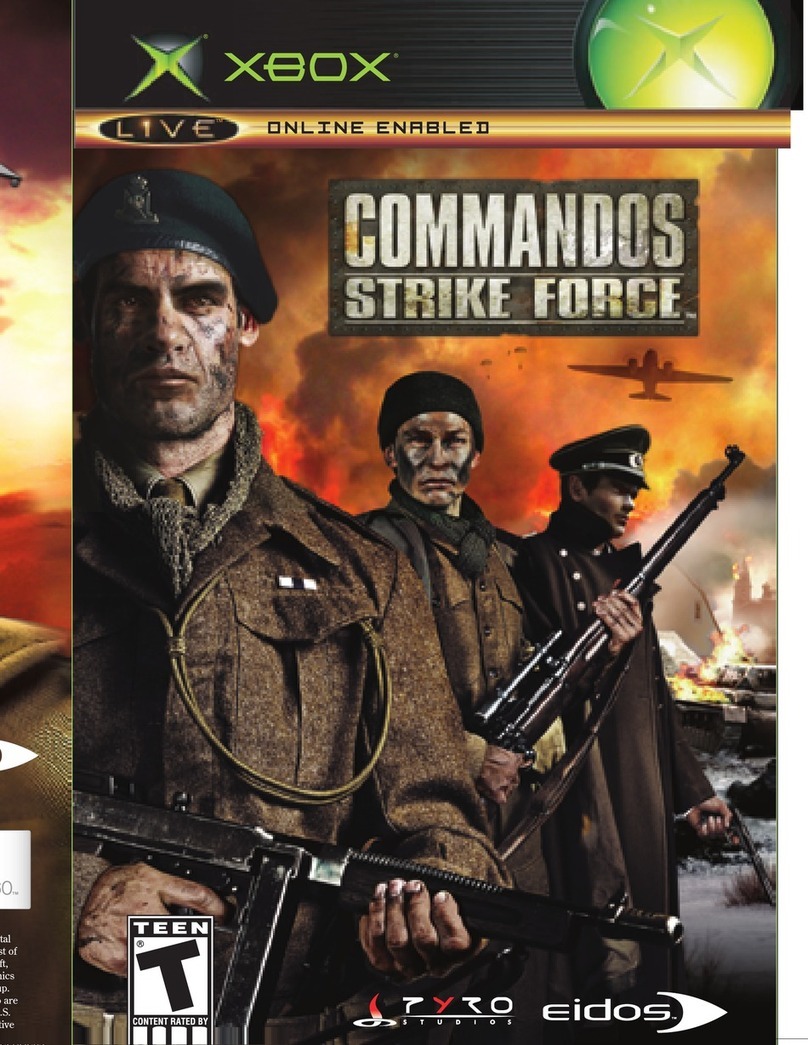Pyro Studios COMMANDOS-STRIKE FORCE Bedienungsanleitung